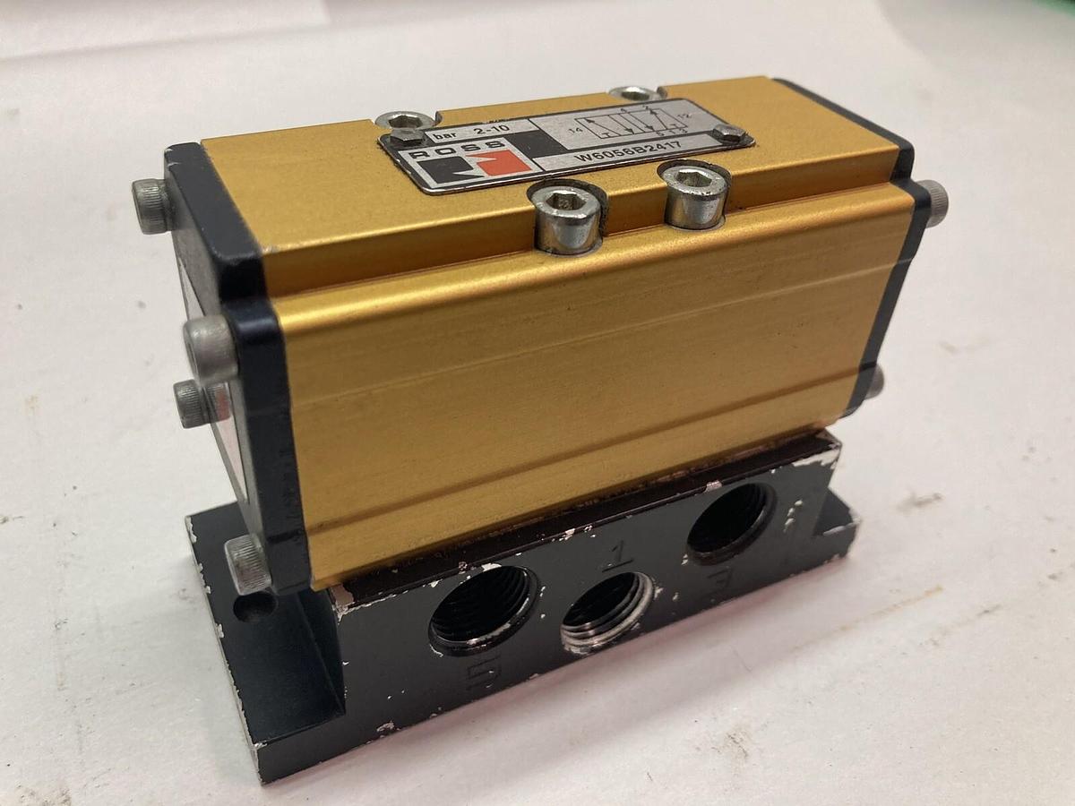 Ross,W6056B2417,Pneumatic Valve bar 2-10