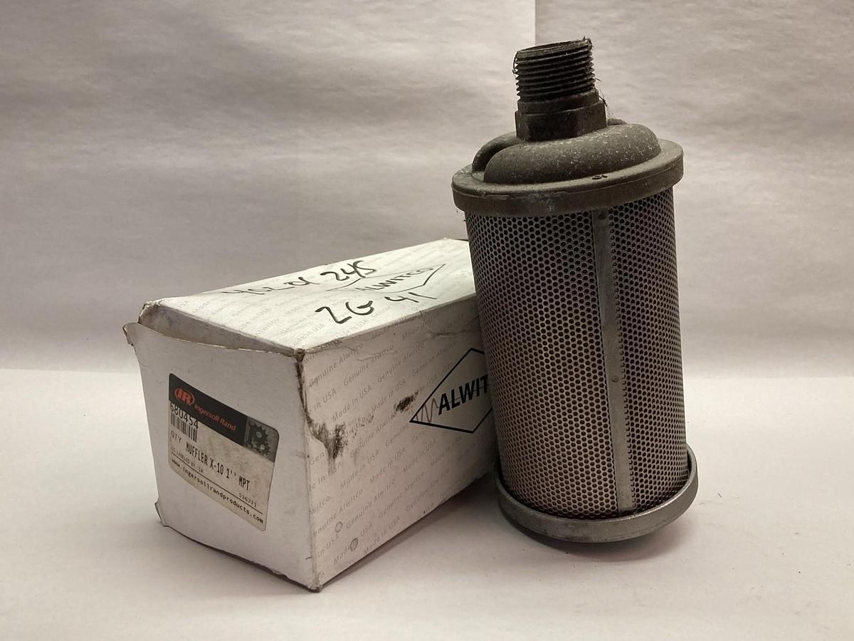 Alwitco Atomuffler,Model X10 0375010,Vacuum Muffler 175 Max PSIG 1 Inch NPT