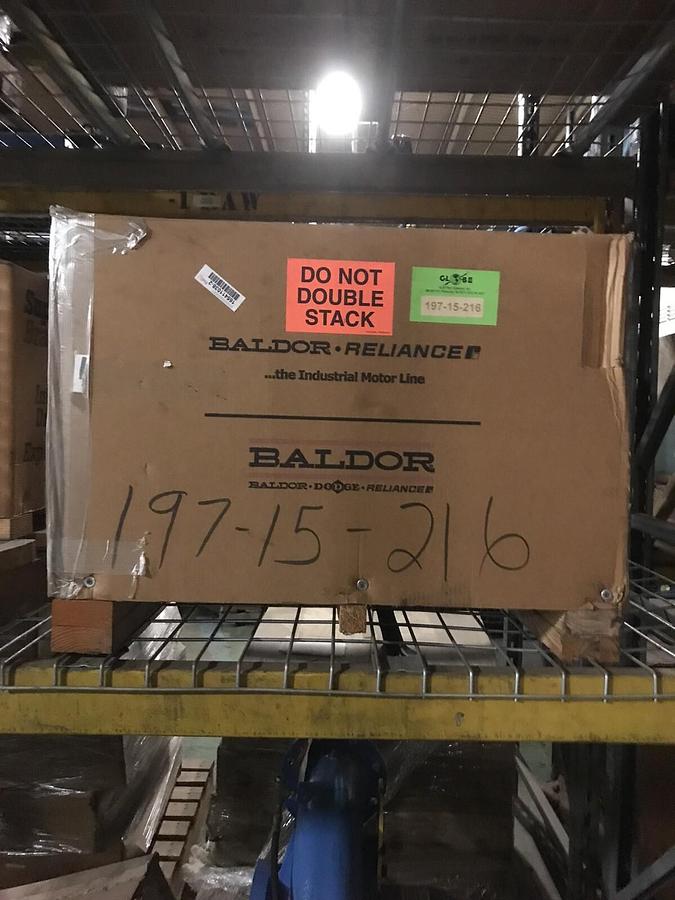 Used Baldor,B631911-2 7.5HP DC,Motor 1750/2300RPM 240VDC 258AT NOS