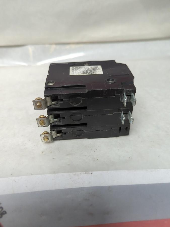 Used SQUARE D,QOB50,CIRCUIT BREAKER 50 AMP 3-POLE PRE-OWNED