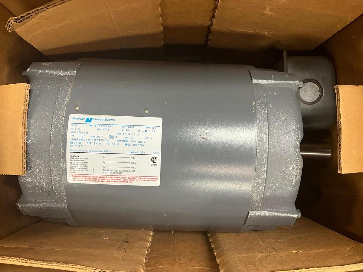 MAGNETEK,P8-5699,ELECTRIC MOTOR 5HP 3PH 1745RPM E184T