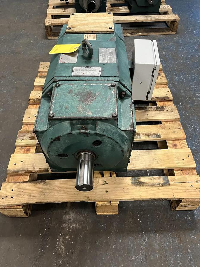Used RELIANCE,LC2512ATZ,DC MOTOR 40HP 1750/2975RPM 500VDC