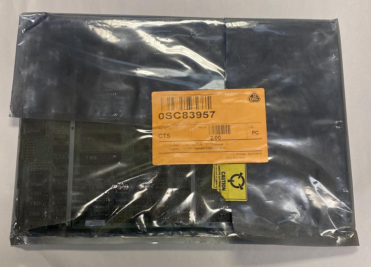 Used GENERAL ELECTRIC,44A294506-G01 CPU3,PC BOARD REFRUBISHED