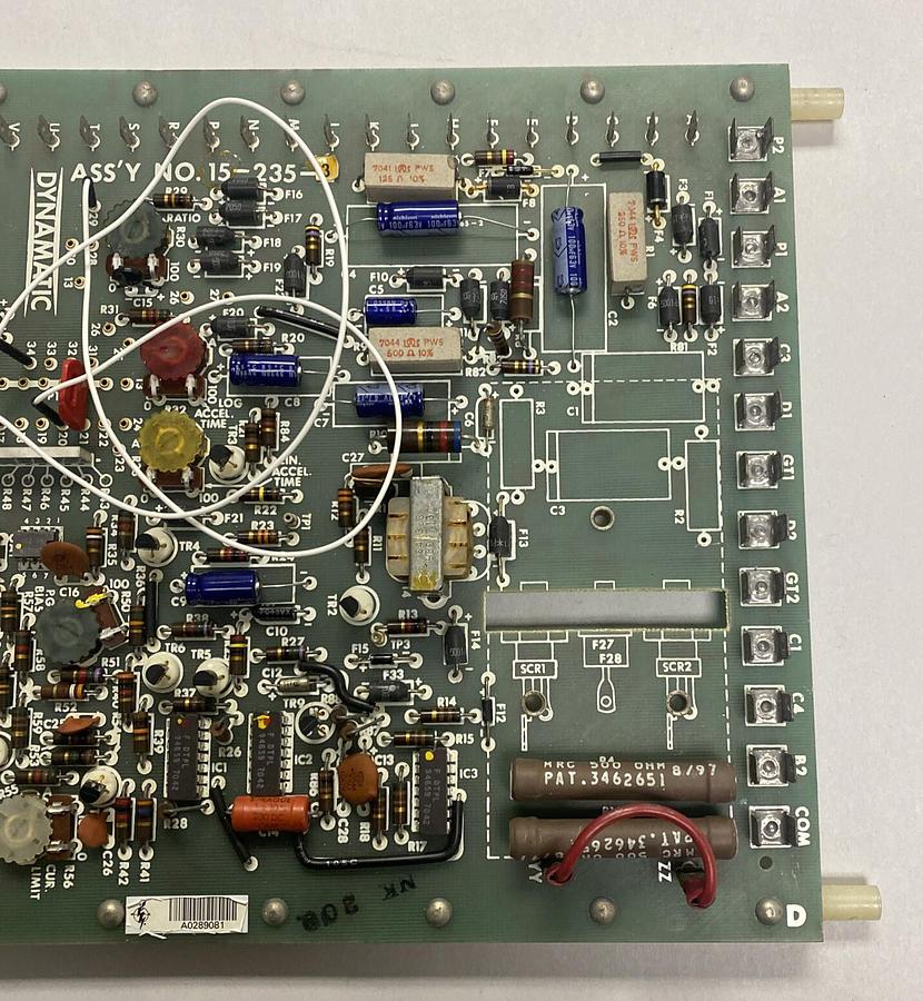 Used EATON DYNAMATIC,15-235-3 / 70-47-110, CONTROL PC BOARD