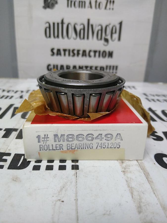 Used Delco,M86649A,Roller Bearing Cone NOS