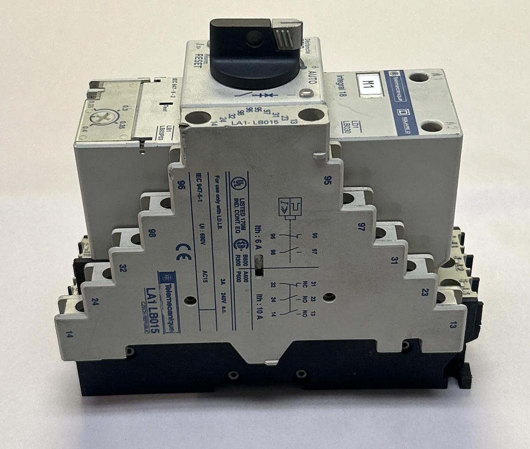 Used SQUARE D TELEMECANIQUE,LD1LB030B,MOTOR CONTROLLER