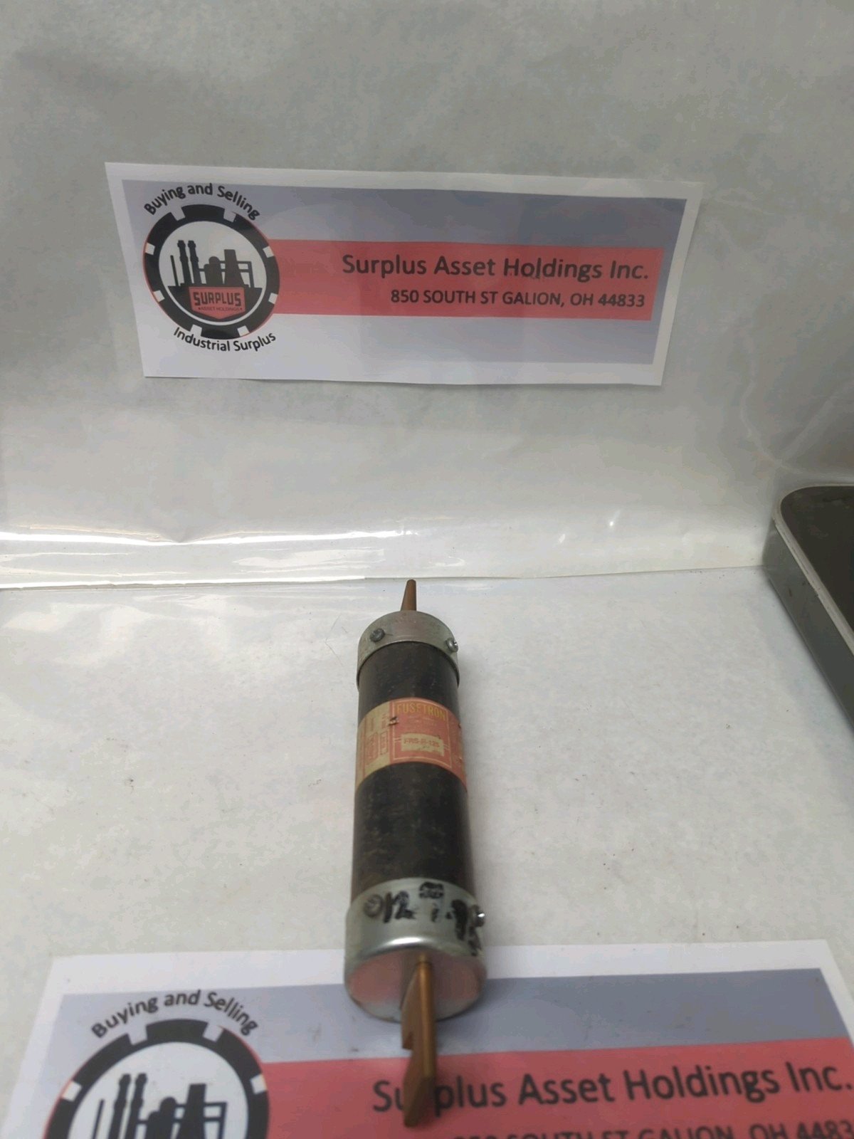 Used COOPER BUSSMANN,FRS-R-125,FUSETRON 125 AMP FUSE PRE-OWNED