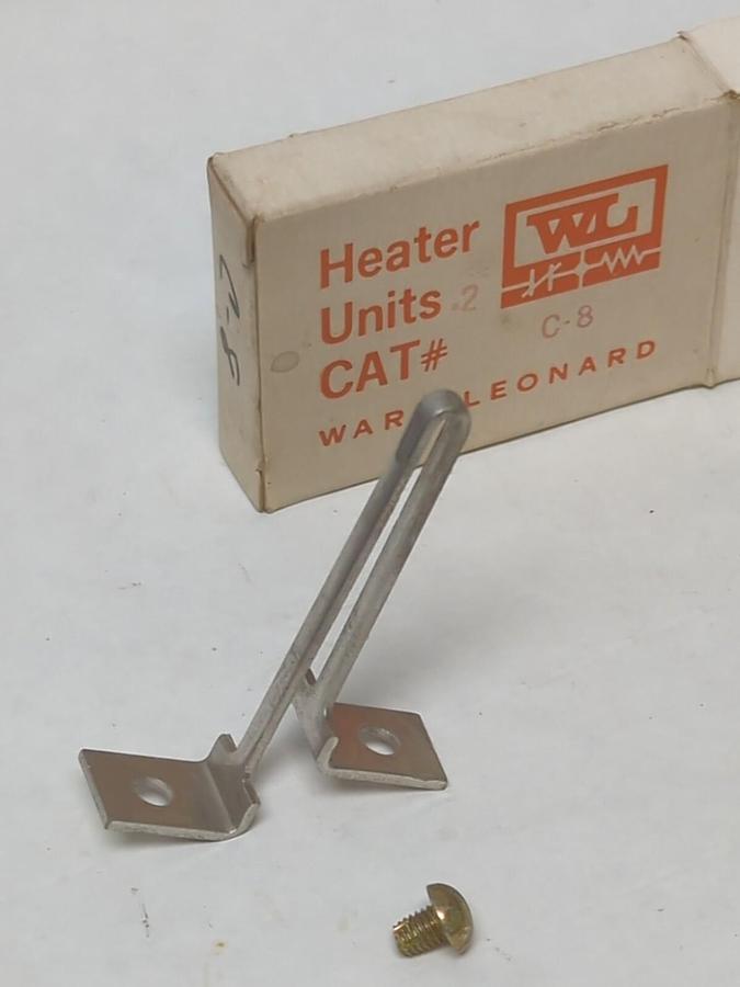 WARD LEONARD,C8,OVERLOAD HEATER ELEMENT LOT OF 2 NOS