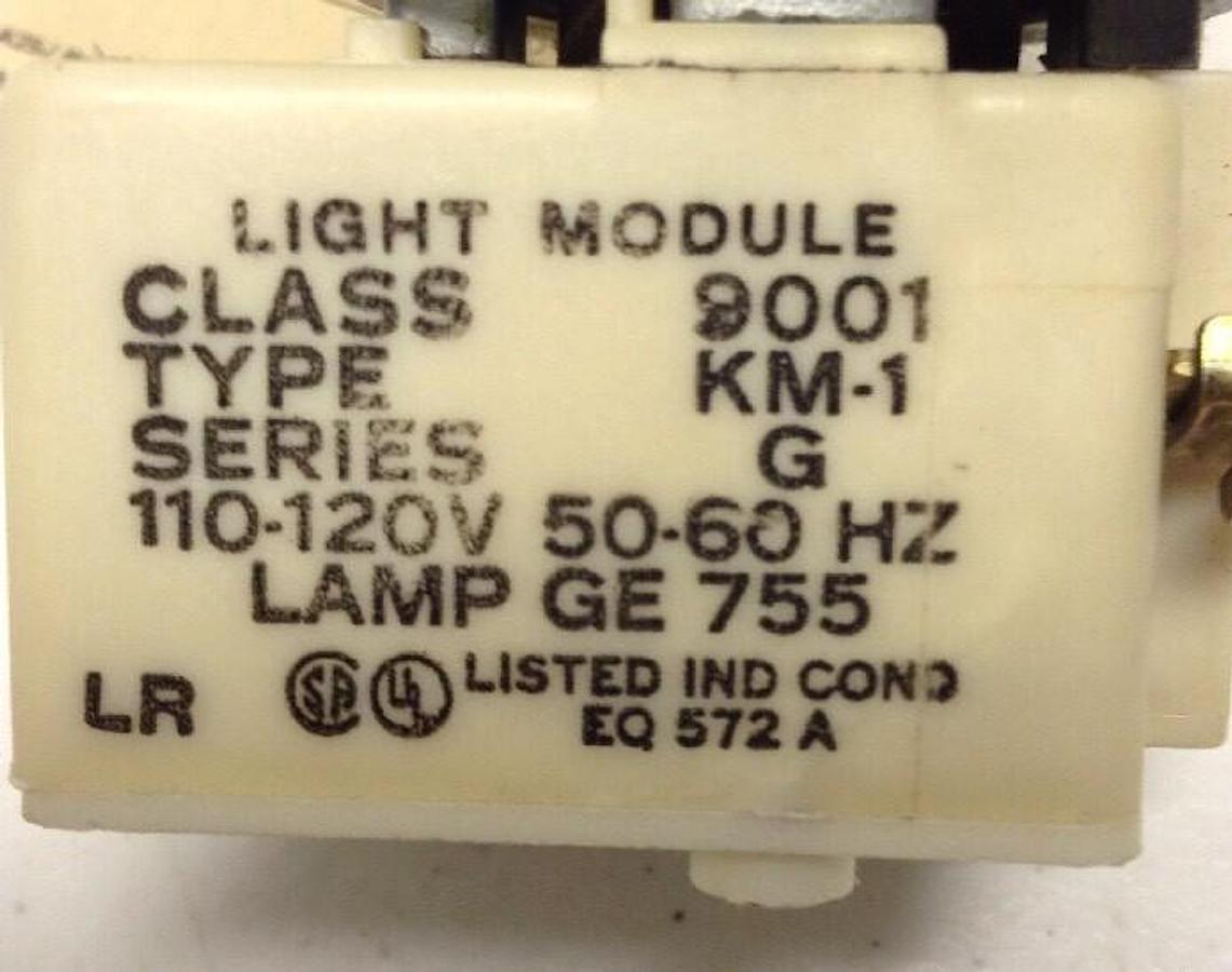 Square D,9001K-11J1,Series H Illuminated 2 Position Maintained Selector