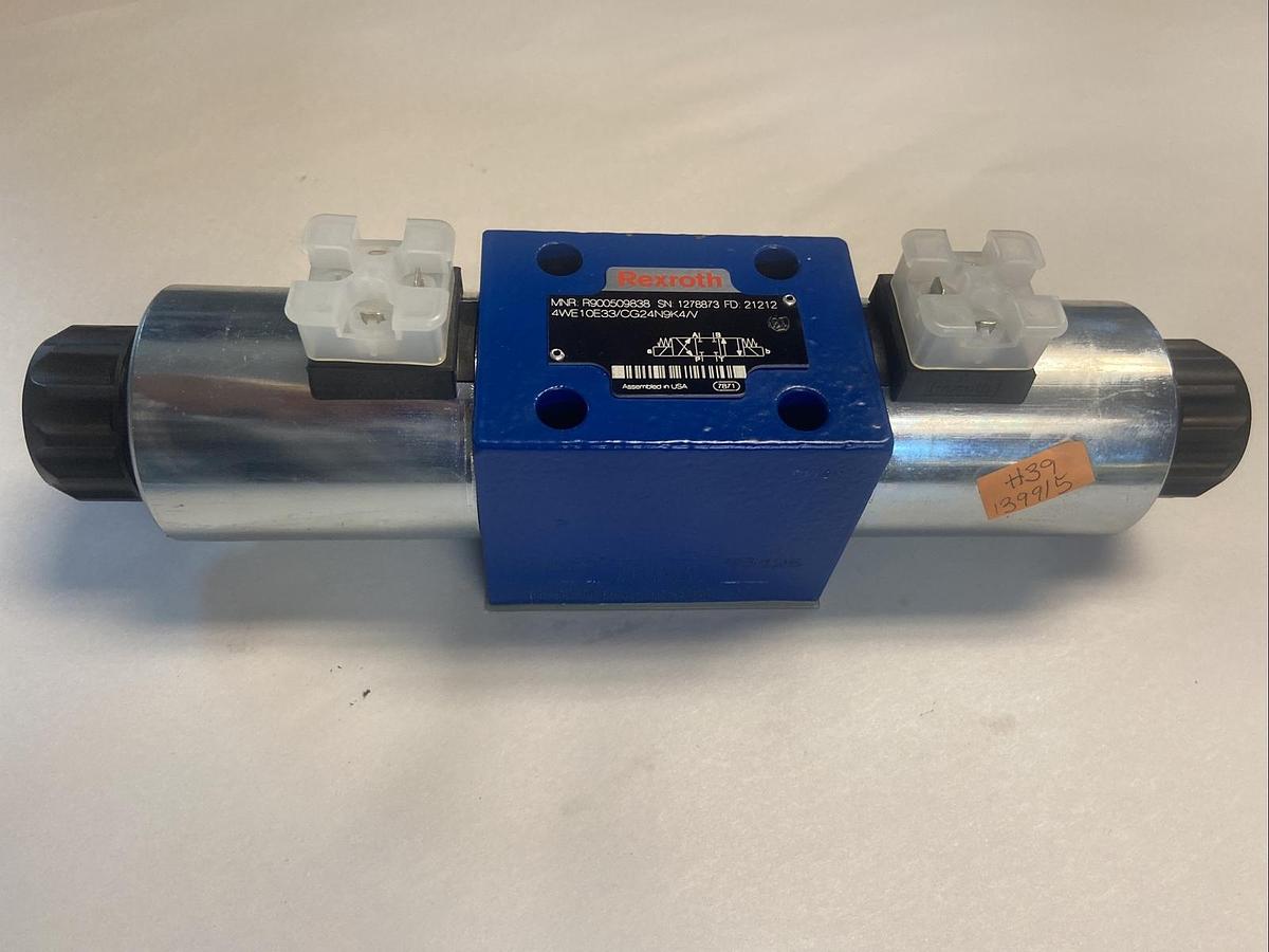 REXROTH,4WE10E33/CG24N9K4/V R900509838, Directional Valve