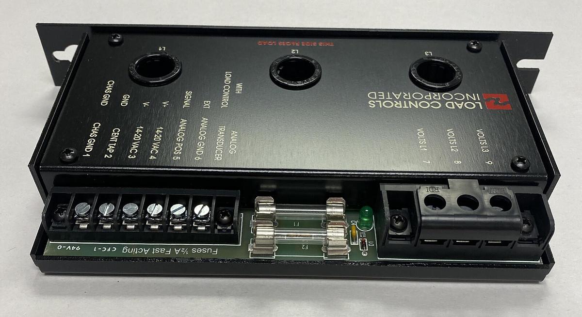 LOAD CONTROLS INC,PH-3A,POWER CELL TRANSDUCER 460 V 60 AMP 4-20 MA NOS