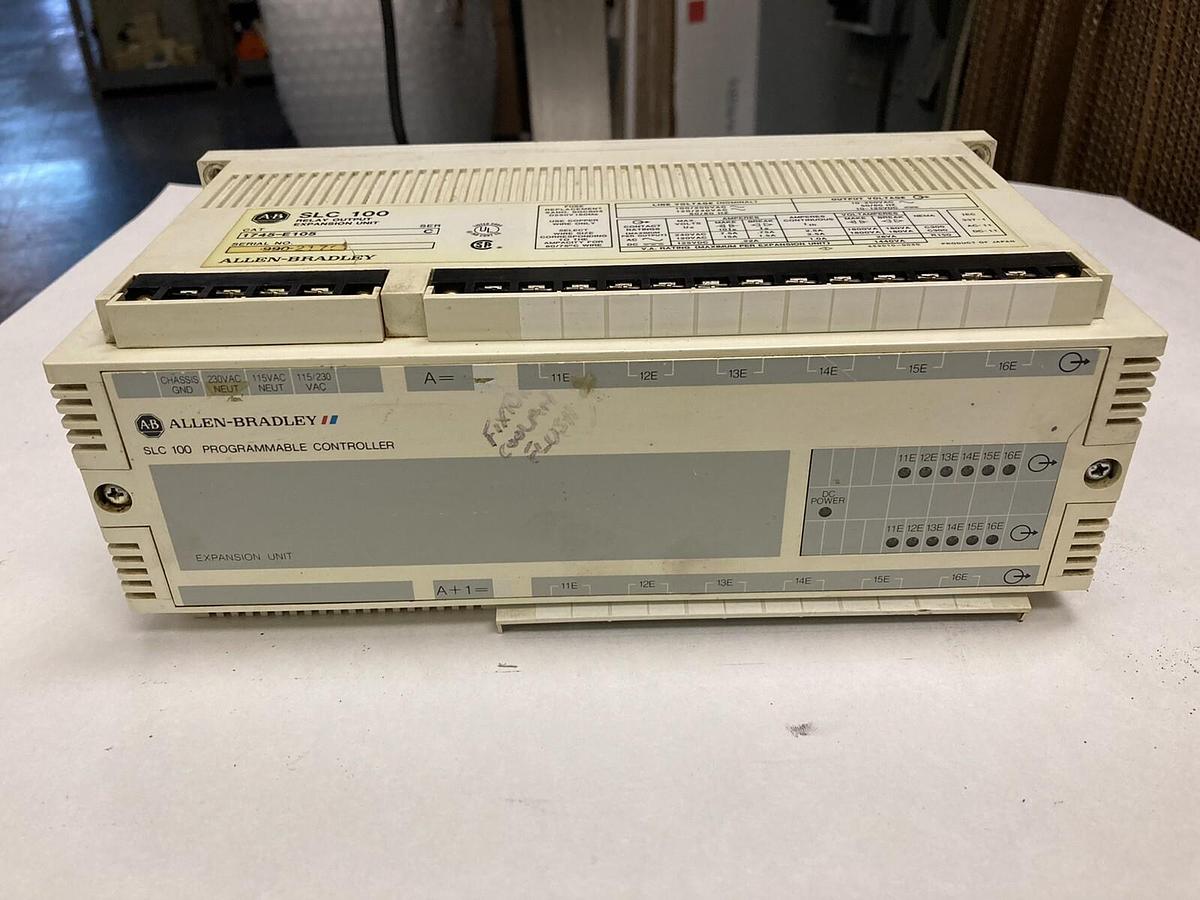 Used Allen Bradley,SLC 100 1745-E105,Ser C Relay Output Expansion Unit