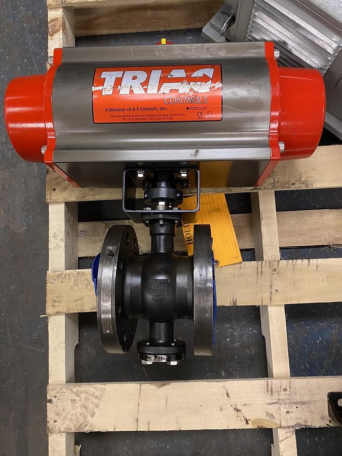 TRIAC A-T Controls,2R850SR 3" ACTUATOR BALL VALVE CLASS 300