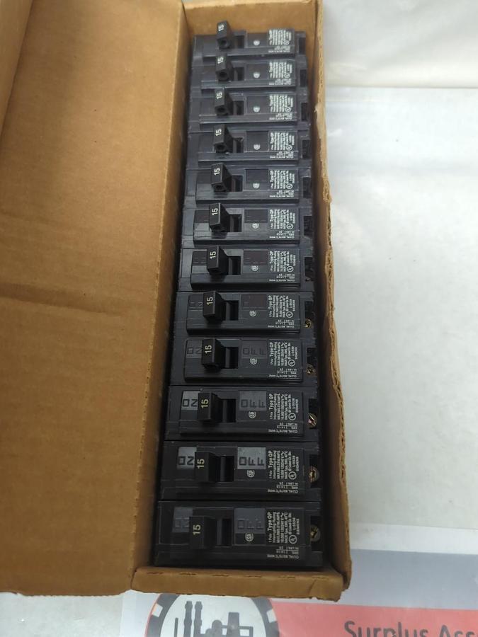 SIEMENS,Q115,CIRCUIT BREAKER 15 AMP 1-POLE BOX OF 12 NOS