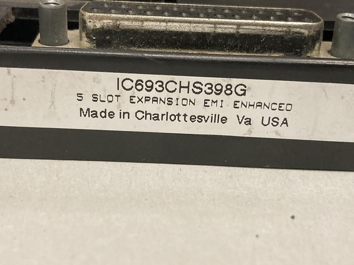 Used GE Fanuc,IC693CHS398G,5 Slot Expansion