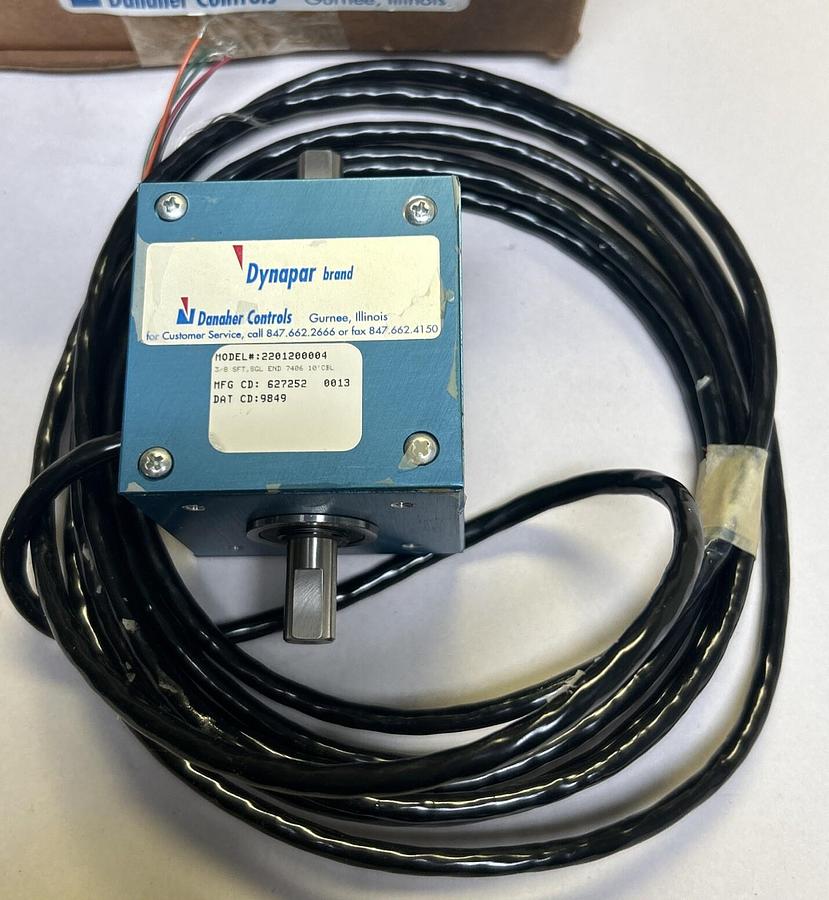 Used DYNAPAR,2201200004,INCREMENTAL ENCODER NOS