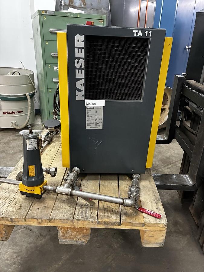 Used KAESER,TA-11,REFRIGERATED COMPRESSED AIR DRYER 44CFM 16 BAR 115V 1PH