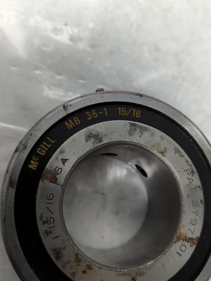 Used MCGILL,MB 35-1-15/16,INSERT BEARING 1-15/16 INCH BORE PRE-OWNED