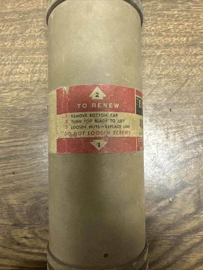 Used Buss,F40005,400A 600V Renewable Economy Fuse