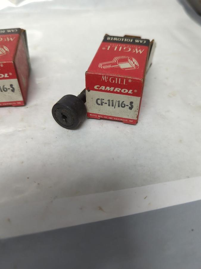 MCGILL,CF-11/16S,CAM FOLLOWER LOT OF 2 NOS
