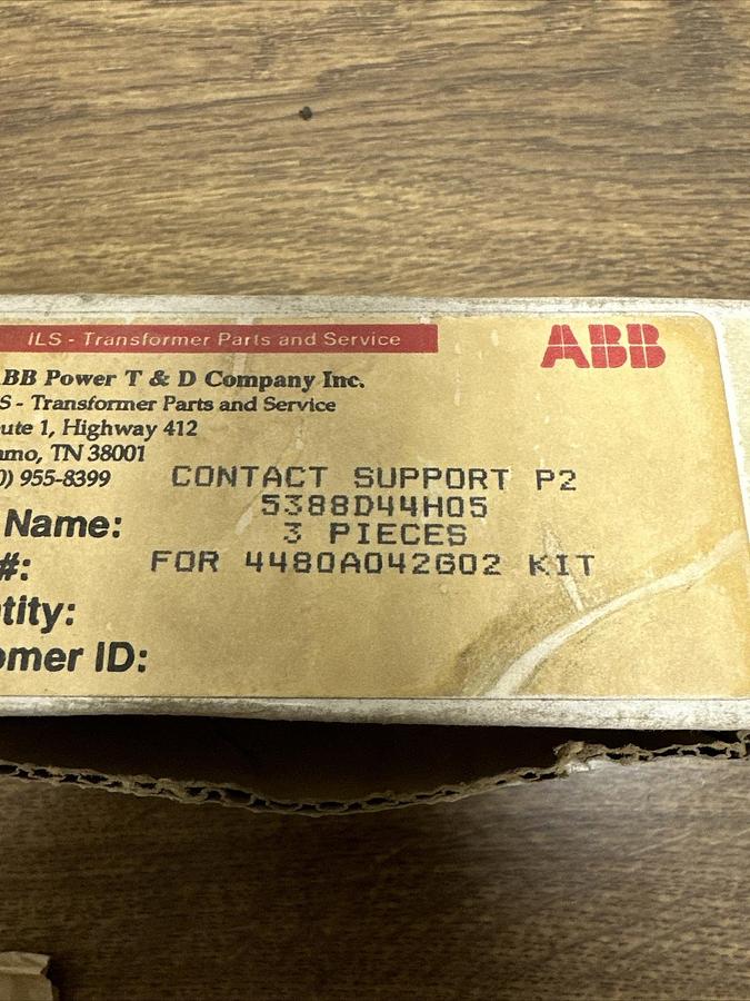ABB,5388D44H05,Contact Support P2 Box of 3