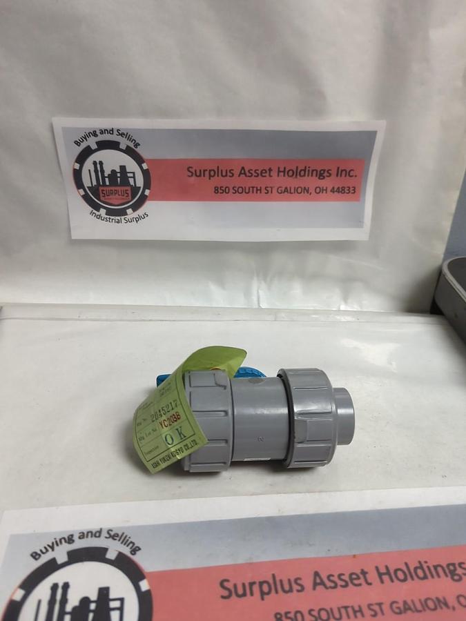 ASAHIA VALVES,2045217,DUO-BLOC TU BV BALL VALVE 3/4 INCH NOS