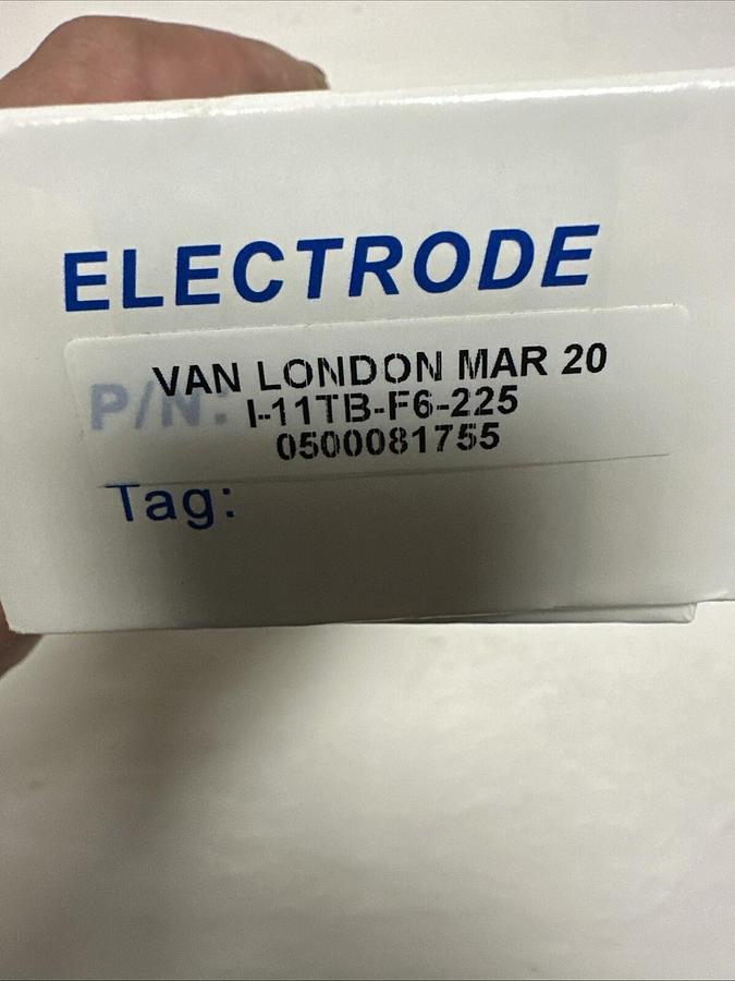 Used Van London,1-11TB-F6-225,Electrode Liquid Analytical Sensor