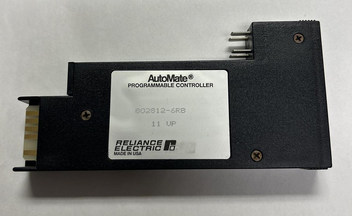 RELIANCE ELECTRIC AUTOMATE,802812-6RB, PROGRAMMABLE CONTROLLER NOS
