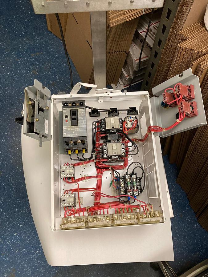 Used ITE Siemens,Model 95 36-89033,50 Amps Size 1 18 INCH MCC Starter Bucket