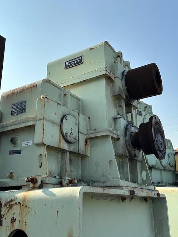 Used Horsburgh & Scott Mark 2 Helical Speed Reducer Gearbox