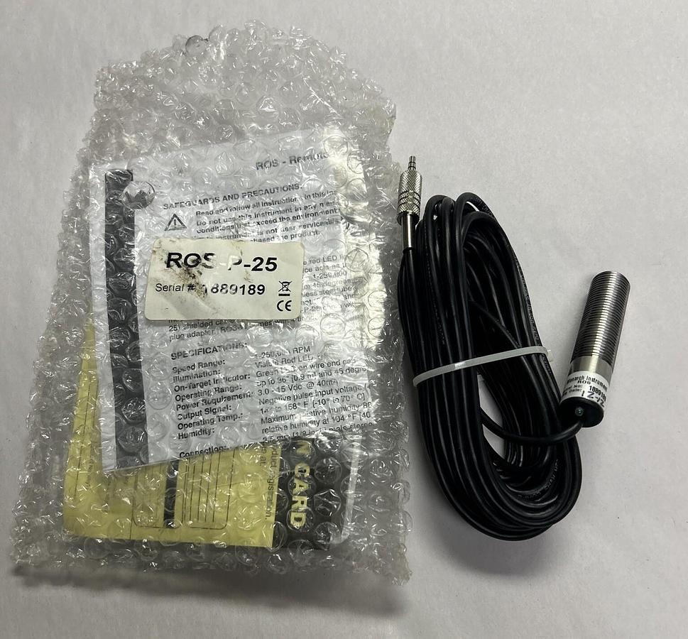 MONARCH INSTRUMENTS,ROS-P-25,REMOTE OPTICAL SENSOR NEW
