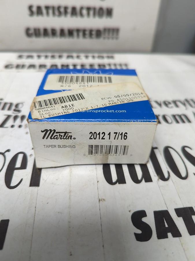 MARTIN,2012 1-7/16,TAPER BUSHING  NOS