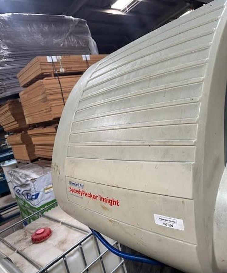 Used SpeedyPacker,Insight SP5-3986,Foam-In-Bag Packaging Machine W/Barrel Adapters