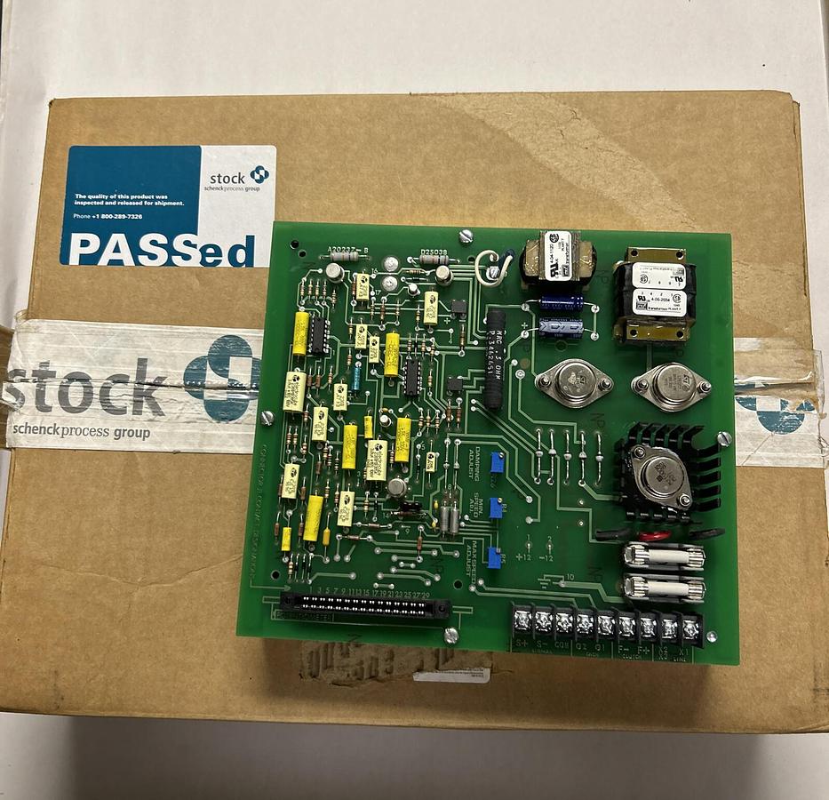 Used STOCK SCHENCK,V380357B01,MOTOR SPEED CONTROL NEW