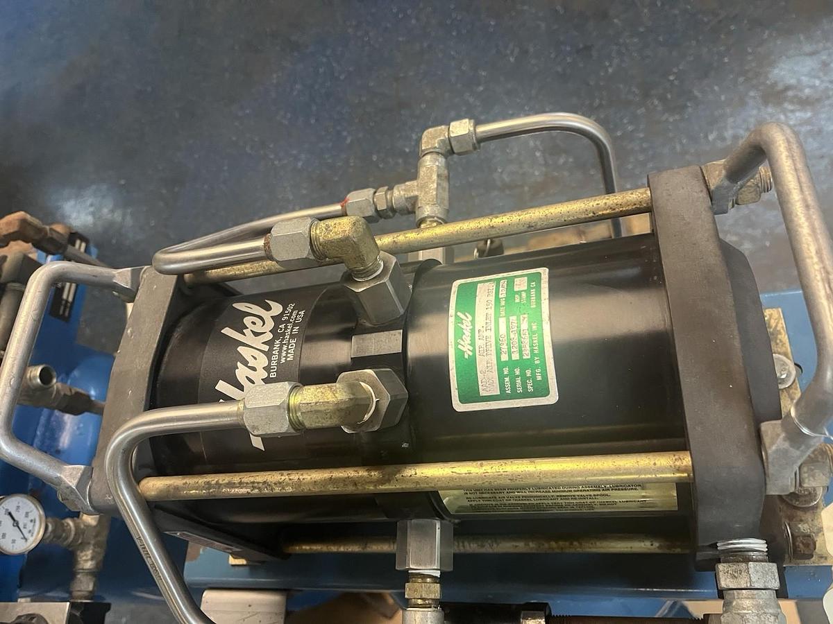 Used HASKEL ,AAD-2-VT15-250,AIR AMPLIFIER