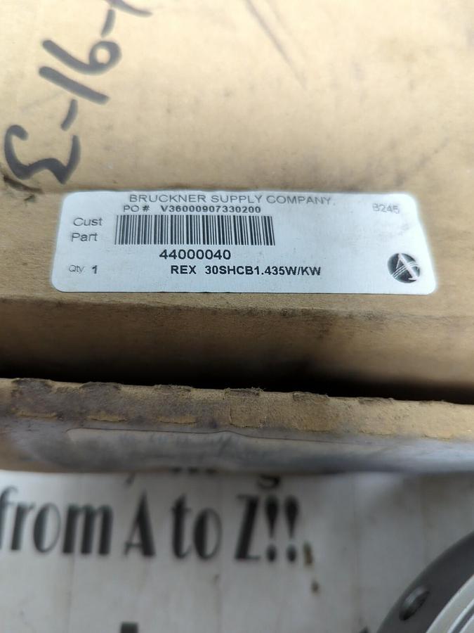 REXNORD,30 HCB STD 1.435,HUB W/KW NOS