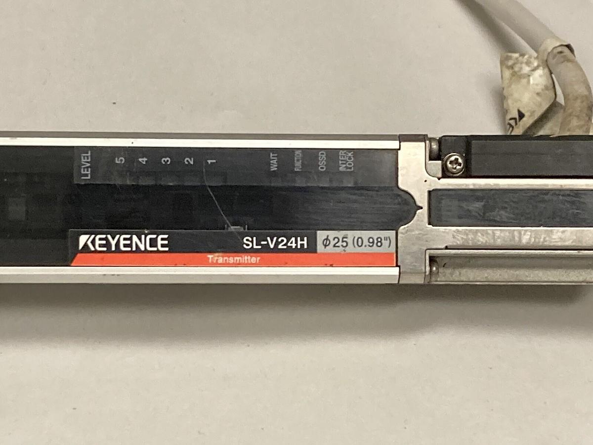 Used Keyence,SL-V24H-T,Type 4 Light Curtain Receiver
