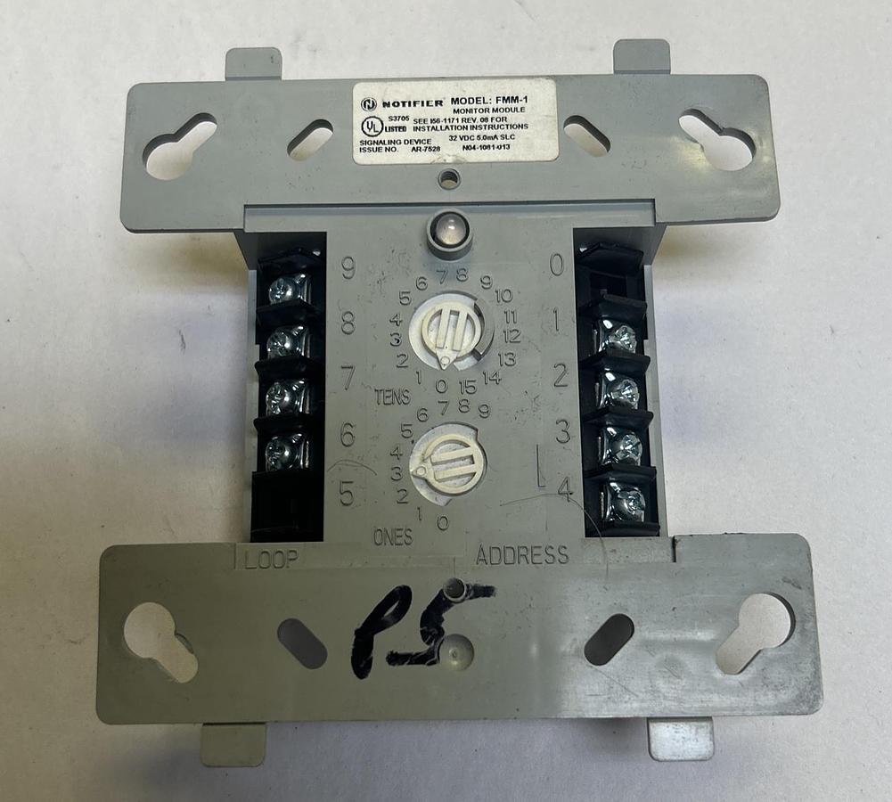 Used NOTIFIER,FMM-1,MONITOR MODULE