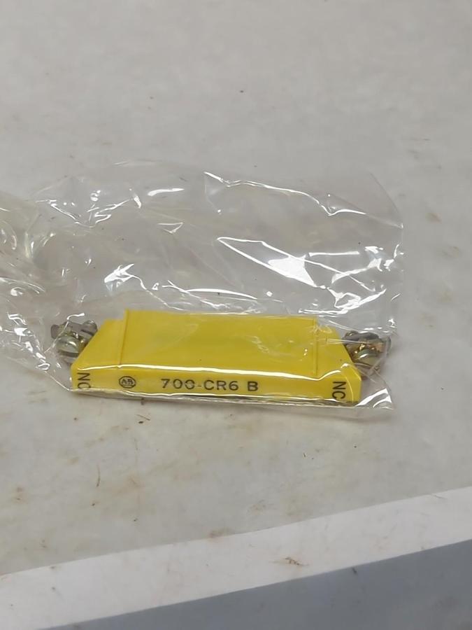 ALLEN BRADLEY,700-CR6,SERIES B CONTACT CARTRIDGE RELAY NOS
