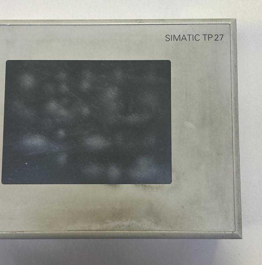 Used SIEMENS,6AV3627-1QK00-2AX0,SIMATIC TP27 OPERATOR INTERFACE COLOR TOUCHSCREEN