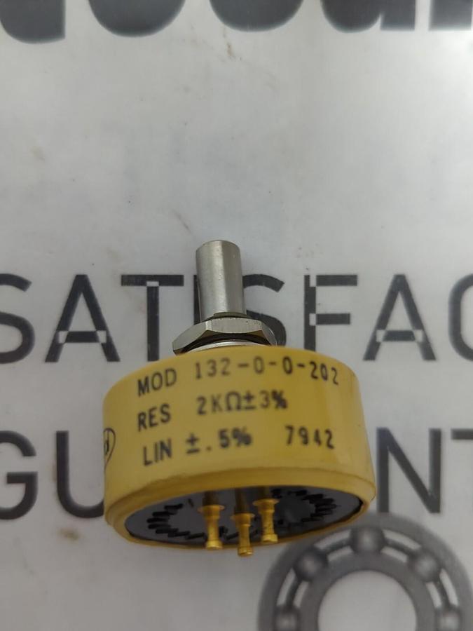 SPECTROL,132-0-0-202,PRECISION POTENTIONMETER 2K OHMS