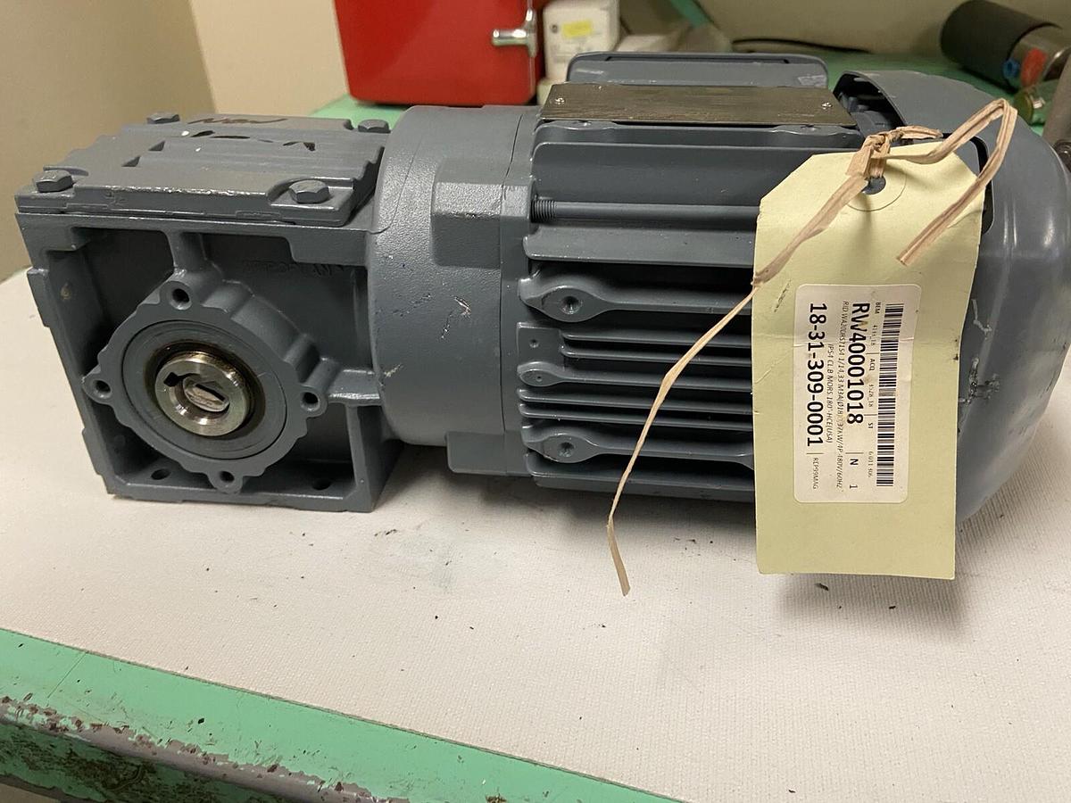 Sew Eurodrive,WA2-DRS71S4,Gearmotor .37kW 1700/119RPM