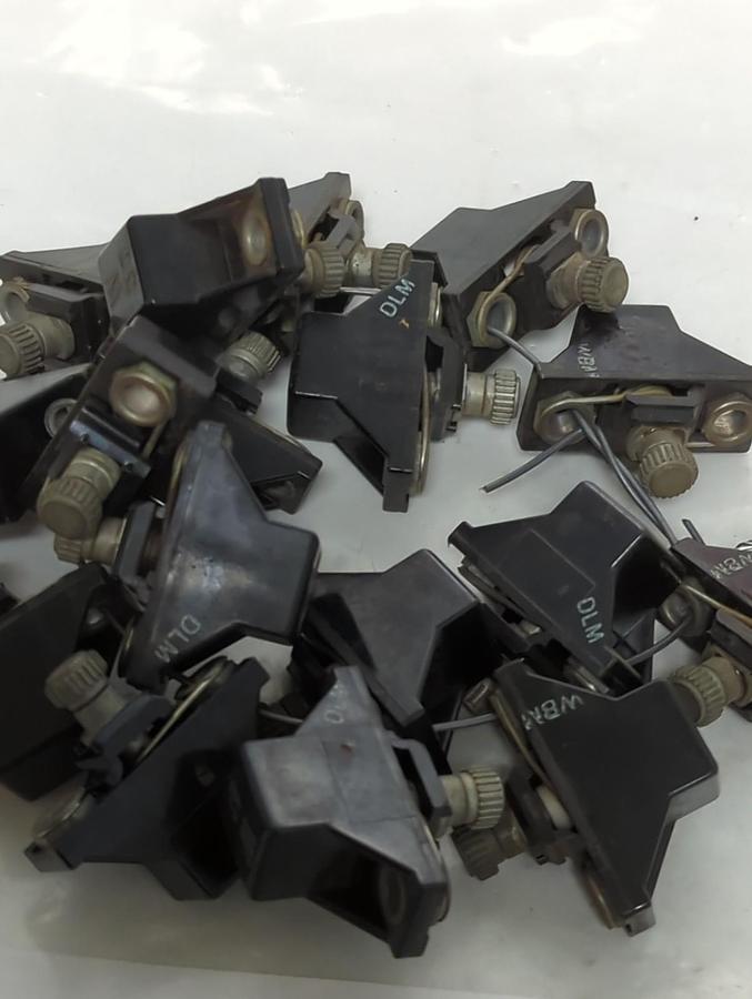 Used ALLEN BRADLEY,W37,THERMAL OVERLOAD HEATER ELEMENT LOT OF 17 PRE-OWNED