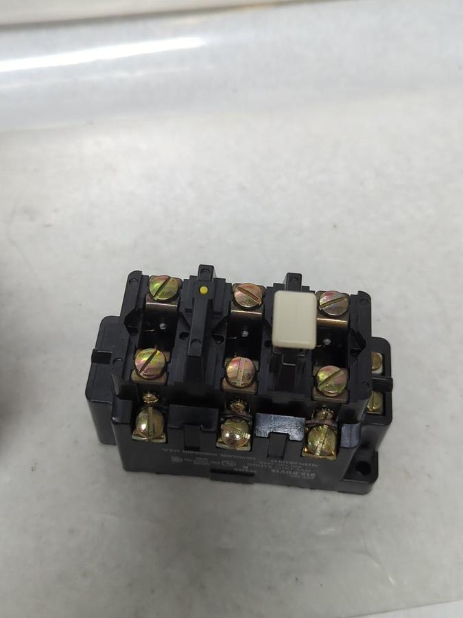 Used ALLEN BRADLEY,815-B0V16,MOTOR STARTER OVERLOAD RELAY SERIES K 600VAC PRE-OWNED
