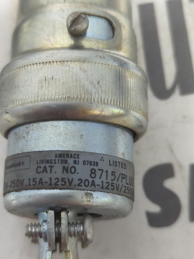 RUSELLSTOLL CO.,8705,RECEPTACLE & 8715 PLUG NEW