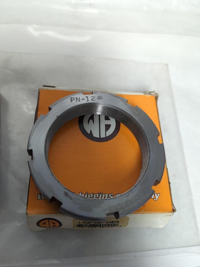 WHITTET-HIGGINS,PN-12,BEARING LOCKNUT LOT OF 2 NOS