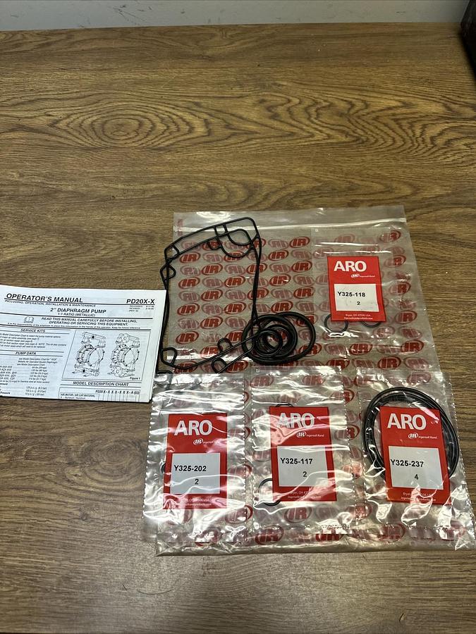 Ingersoll Rand,ARO PD20X-X,2" Diaphragm Pump Repair Seal Kit