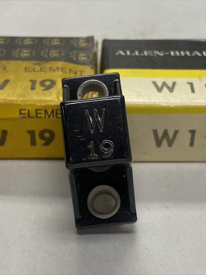 Allen-Bradley,W19,Heater Lot Of 2 NOS