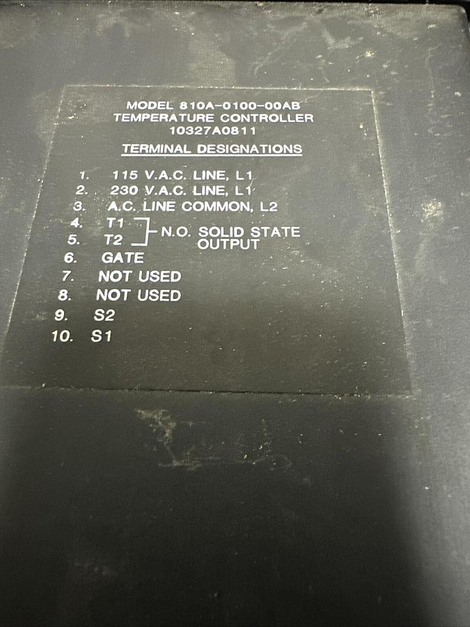 Used Hayssen,810A-0100-00AB,Temperature Controller (G075)