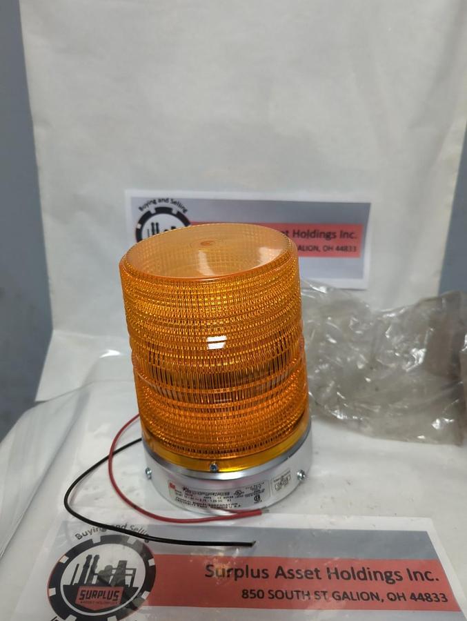 FEDERAL SIGNAL,131ST,STARFIRE AMBER STROBE LIGHT NOS